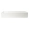 Alfi Brand 39 inch White Above Mount Fireclay Bathroom Trough Sink AB39TR - alternate 7